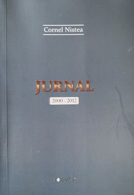 Cornel Nistea - <em>Jurnal 2000-2012</em> (Cognitiv, Alba Iulia, 2022)