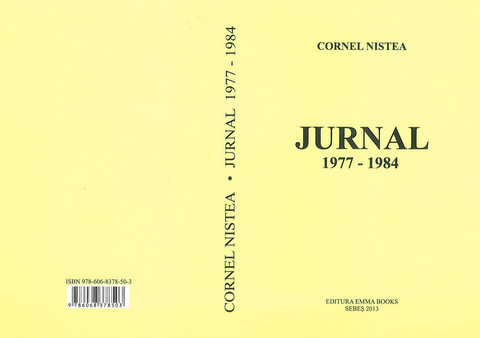 Cornel Nistea - Jurnal, 1977-1984